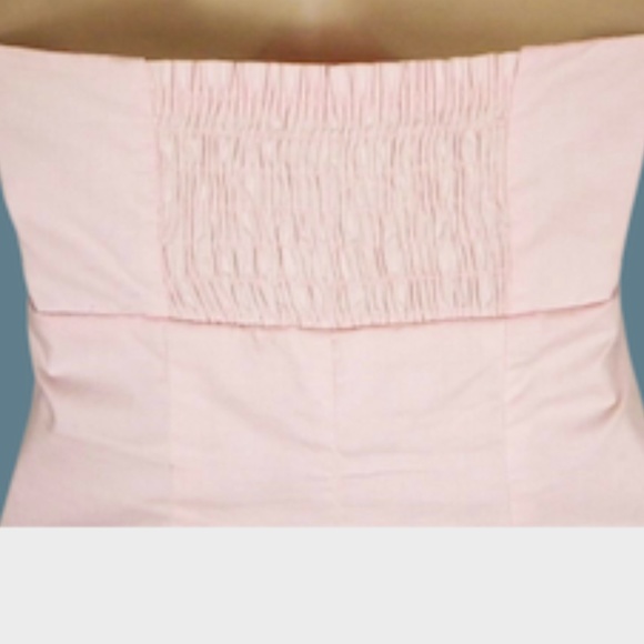 XHILARATION Pink & Brown Embroidery Halter Dress - Picture 3 of 5